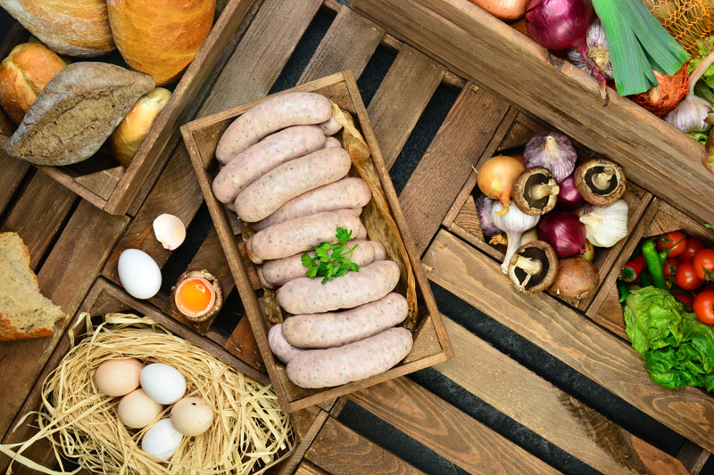 kiełbasa swojska biała